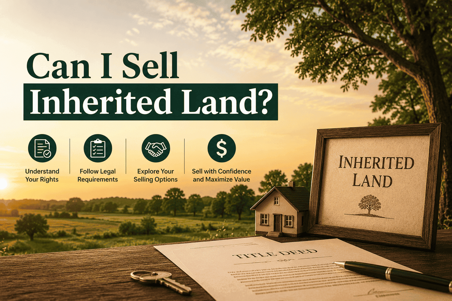 Can I Sell Inherited Land?